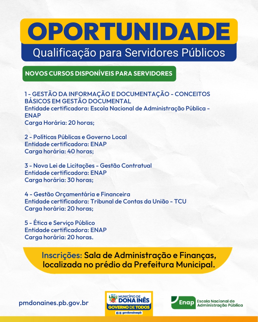 POLÍTICAS PÚBLICAS E GOVERNO LOCAL